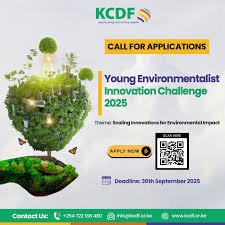KCDF Young Environmentalist Innovation Challenge 2025 – Kenya