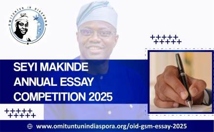  Seyi Makinde Annual Essay Competition 2025