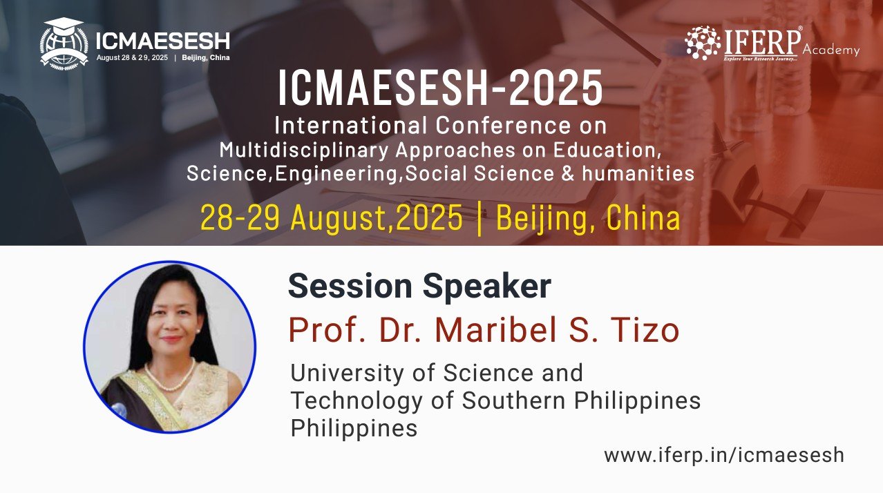  Welcome to ICMAESESH-2025