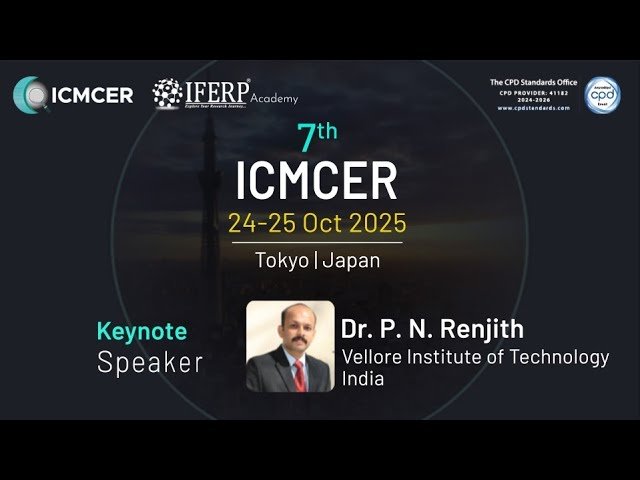 Welcome to 7th ICMCER-2025