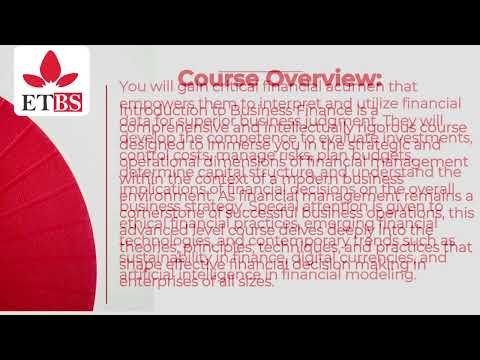 INTRODUCTION TO BUSINESS FINANCE
