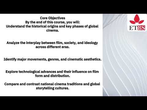 HISTORY OF FILM AND CINEMA