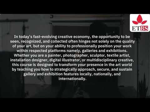 GETTING FEATURED IN GALLERIES AND EXHIBITIONS
