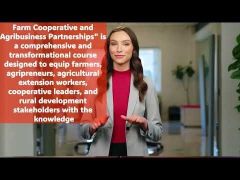 FARM COOPERATIVES AND AGRIBUSINESS PARTNERSHIPS
