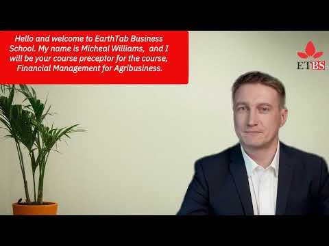 FINANCIAL MANAGEMENT FOR AGRIBUSINESS