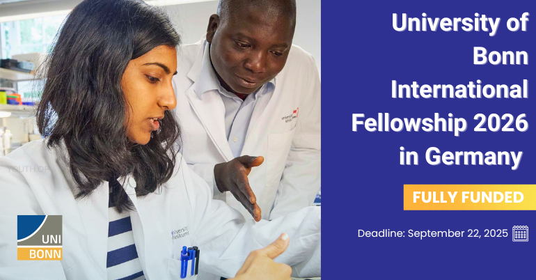Bonn International Fellowships 2026 – Germany